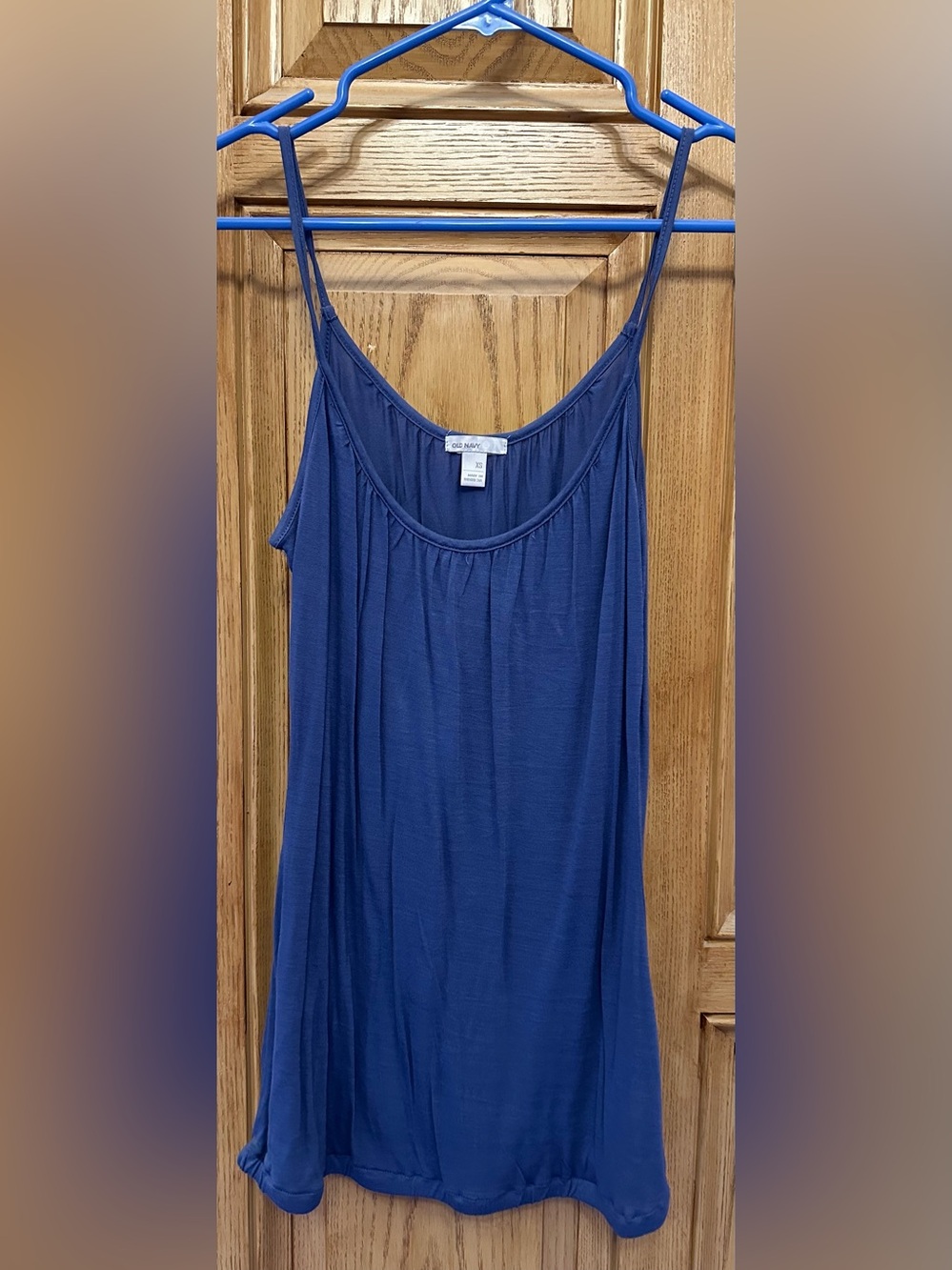 Old Navy Blue Scoop Neck Tank Top